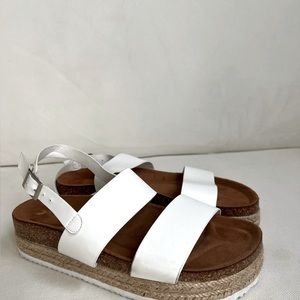 Women’s White Espadrille Sandals